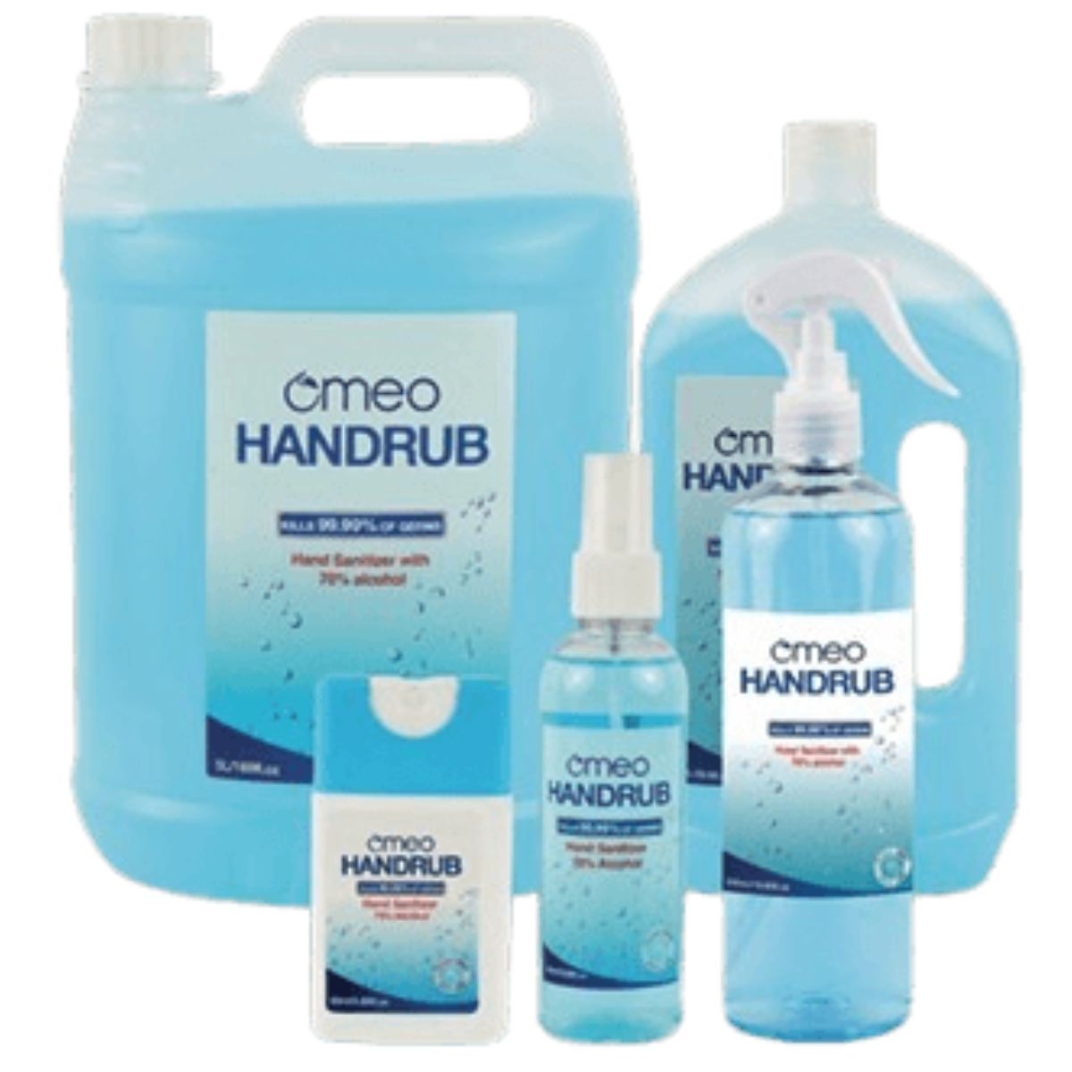 OMEO | Hand Rub Hand Sanitizer (5ltrml)